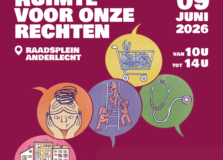 Ruimte voor onze rechten: een evenement om informatie te krijgen en je weg te vinden